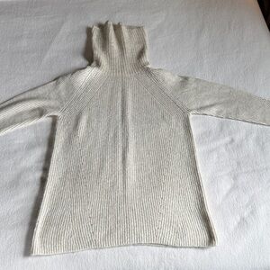 Topshop Cream Turtleneck Sweater